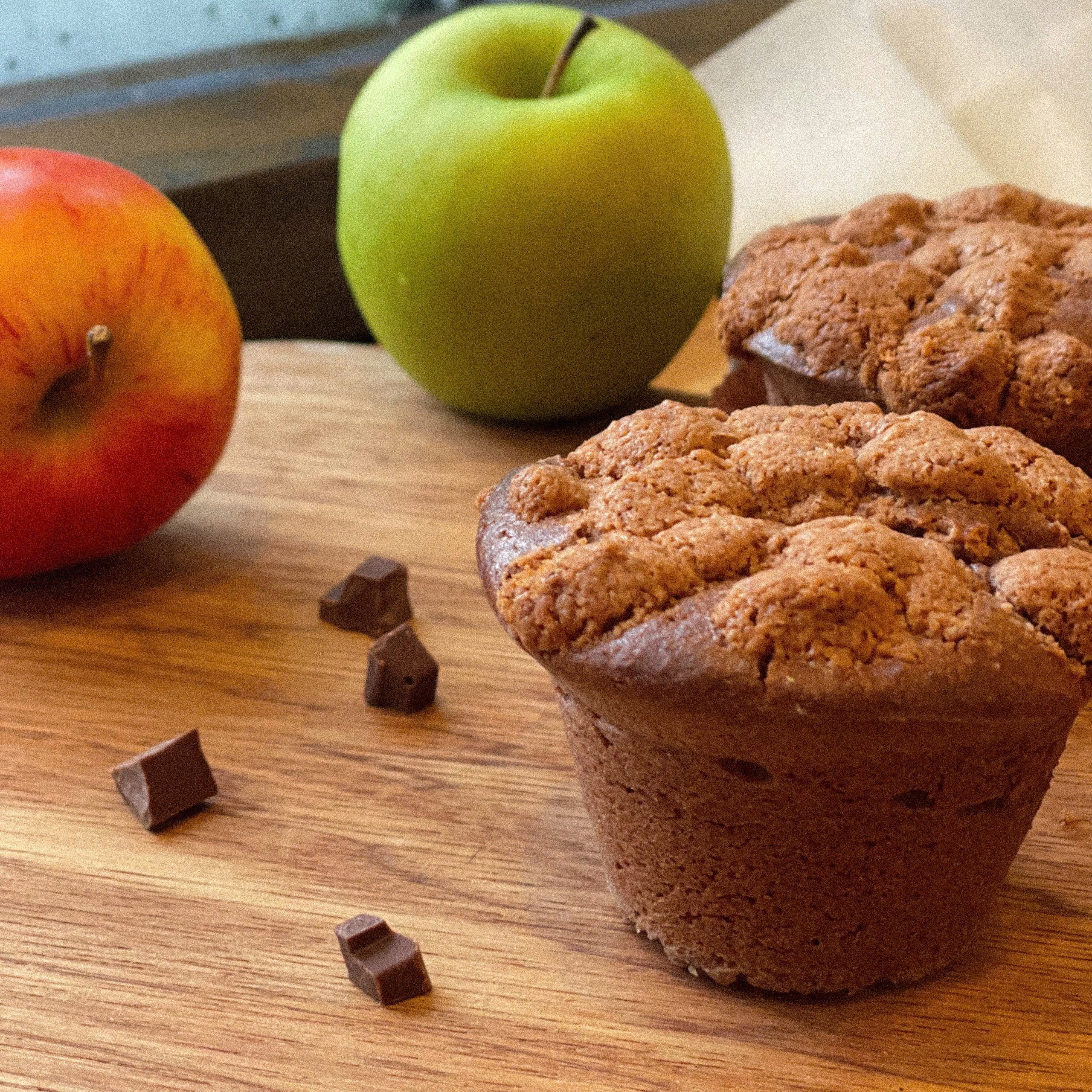 Chocolate Apple Muffin